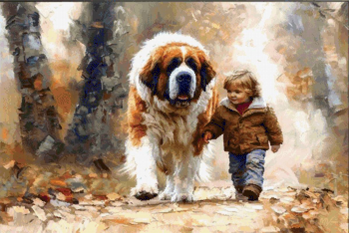 Walking with best friend - предпросмотр