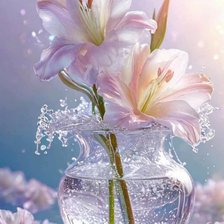 Схема вышивки «Лилии»