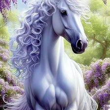 Схема вышивки «Лошадка»