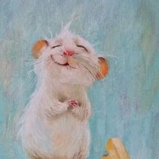 Схема вышивки «Мышкино счастье»