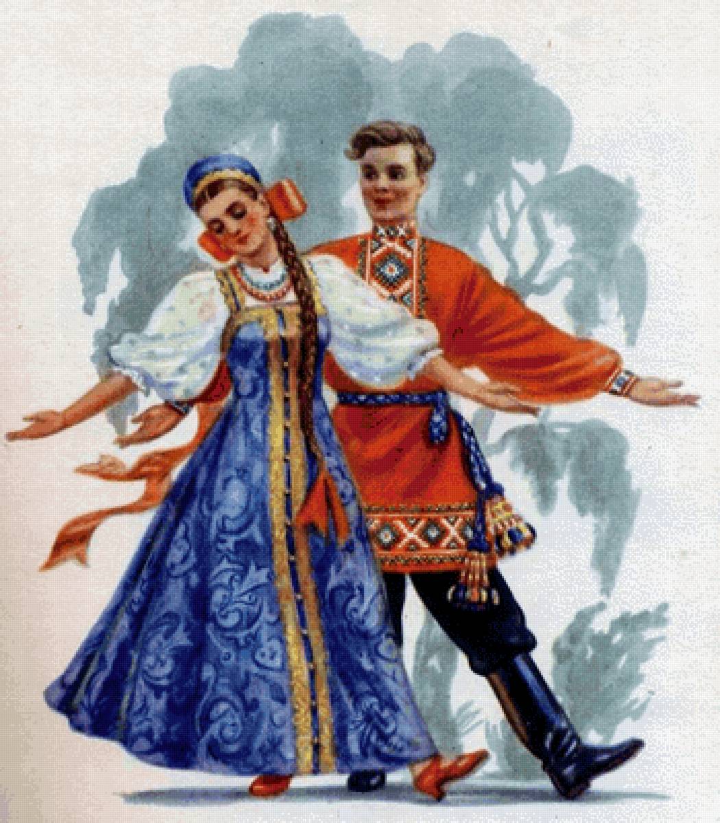 Русский танец - предпросмотр