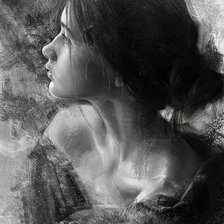 Схема вышивки «моно»