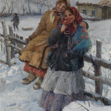 Схема вышивки «Русская красота»