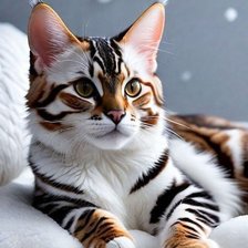 Схема вышивки «Котик»