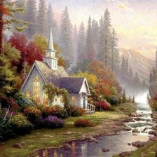 Схема вышивки «Capela»