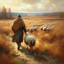 Схема вышивки «Sheep 1»