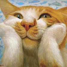 Схема вышивки «Котя»