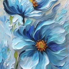 Схема вышивки «цветы»