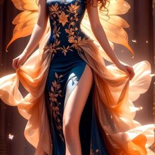 Схема вышивки «Hada groc»