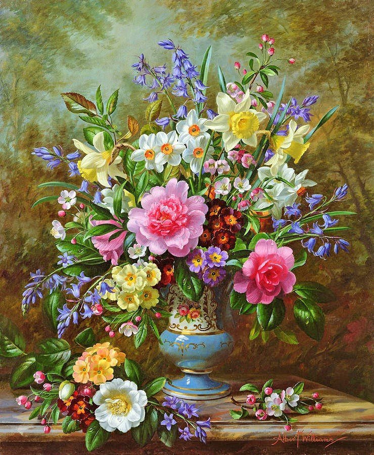 №2856107 - альберт вильямс, букет - оригинал