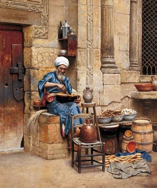 уличный торговец - торговец - оригинал