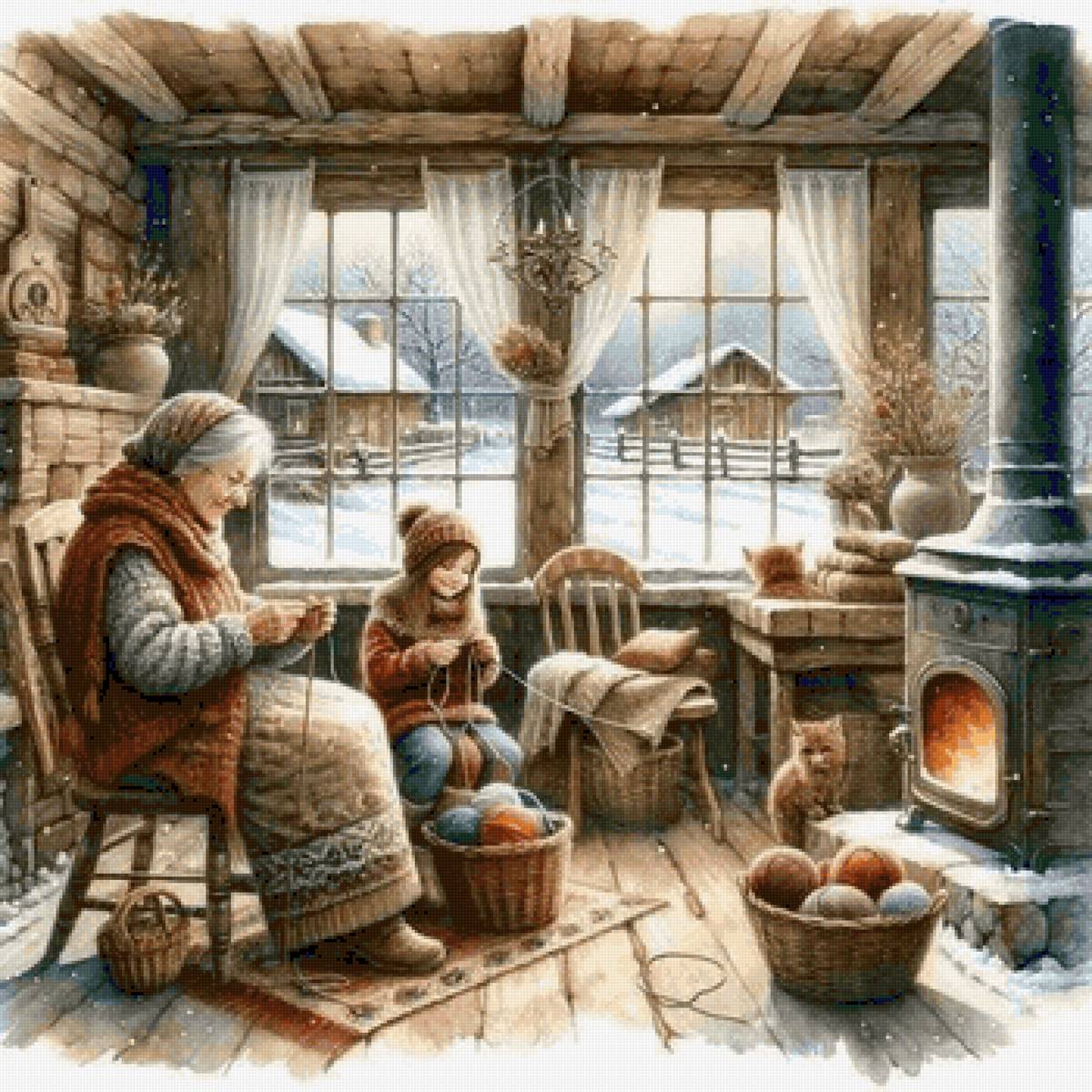 Идилия от детството - детство, спомени, при баба - предпросмотр