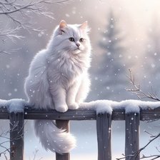 Схема вышивки «Котка 3»