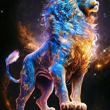 Схема вышивки «Лео»