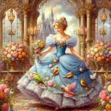 Схема вышивки «Пепеляшка»