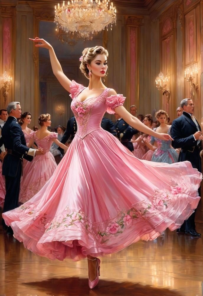 На бала... - бал, танци, свобода - оригинал