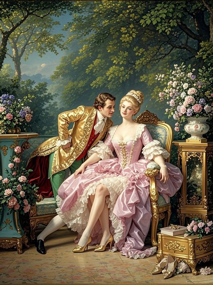 Ухажването - флирт, любов, ретро - оригинал