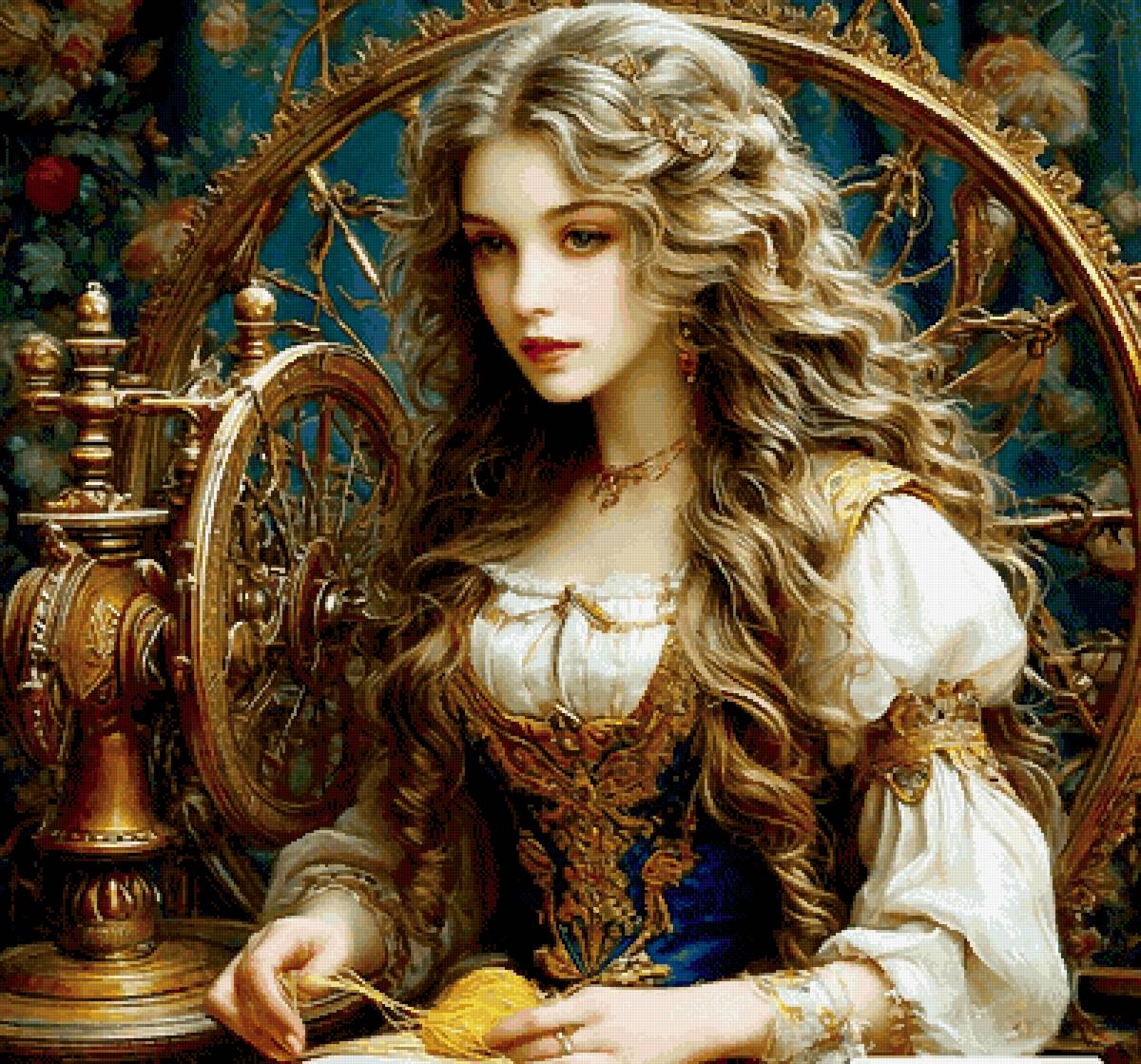 ПРЯХА - пряха, девушка - предпросмотр