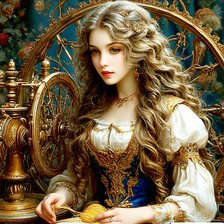 Схема вышивки «ПРЯХА»