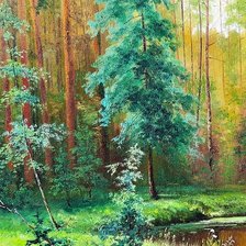 Схема вышивки «Лето. Владимир Чернов»