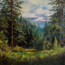 Лесная поляна. Александр Леднёв