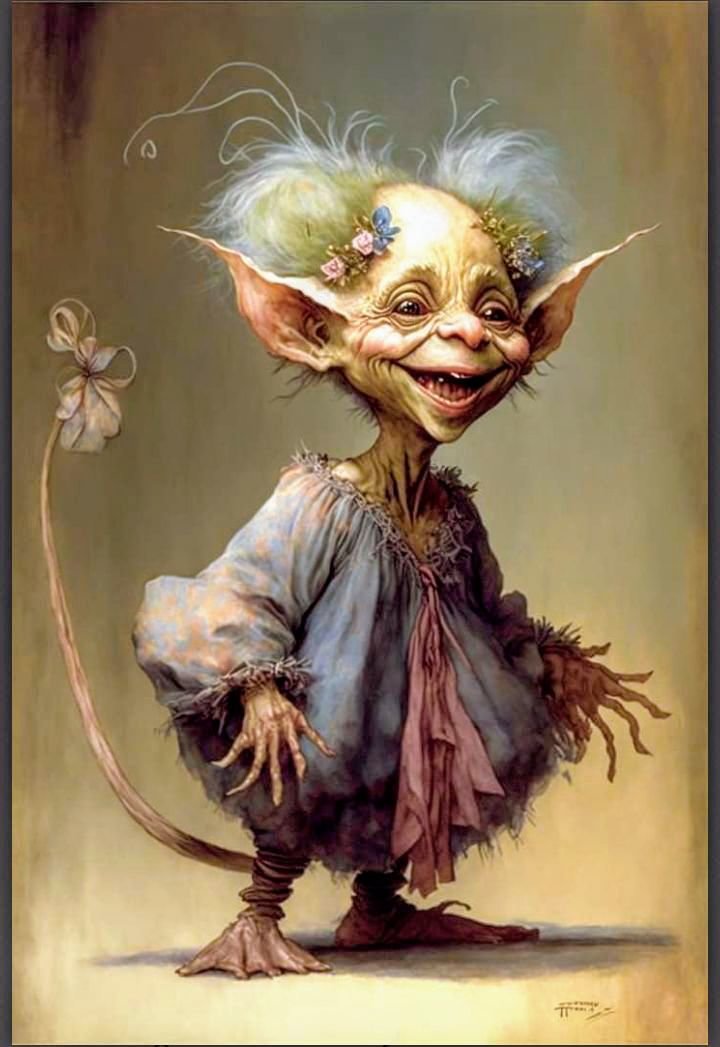 Тролль - эльф - оригинал