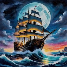 Схема вышивки «Пирати»