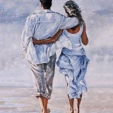 Схема вышивки «пара»