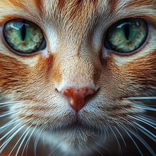 Схема вышивки «кот»