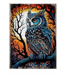 Мудрость леса - сова - оригинал