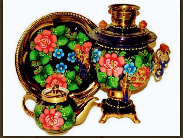 Чай - самовар - оригинал