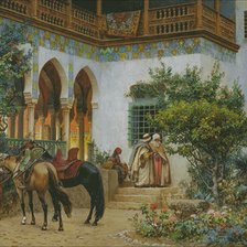 Схема вышивки «восток»