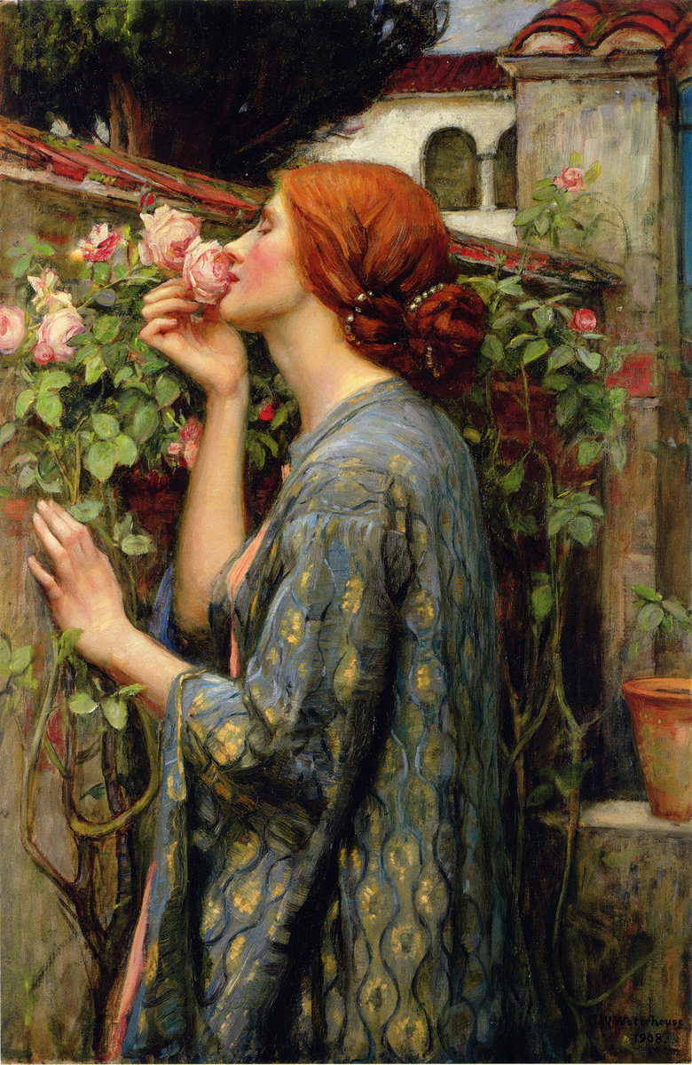The Soul of the Rose  by John William Waterhouse - оригинал