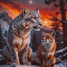 Схема вышивки «На горе»