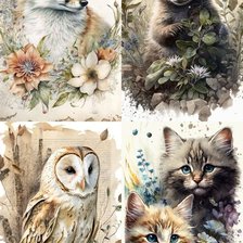 Схема вышивки «Серия "Животные"»