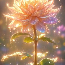 Схема вышивки «fantastic flower»