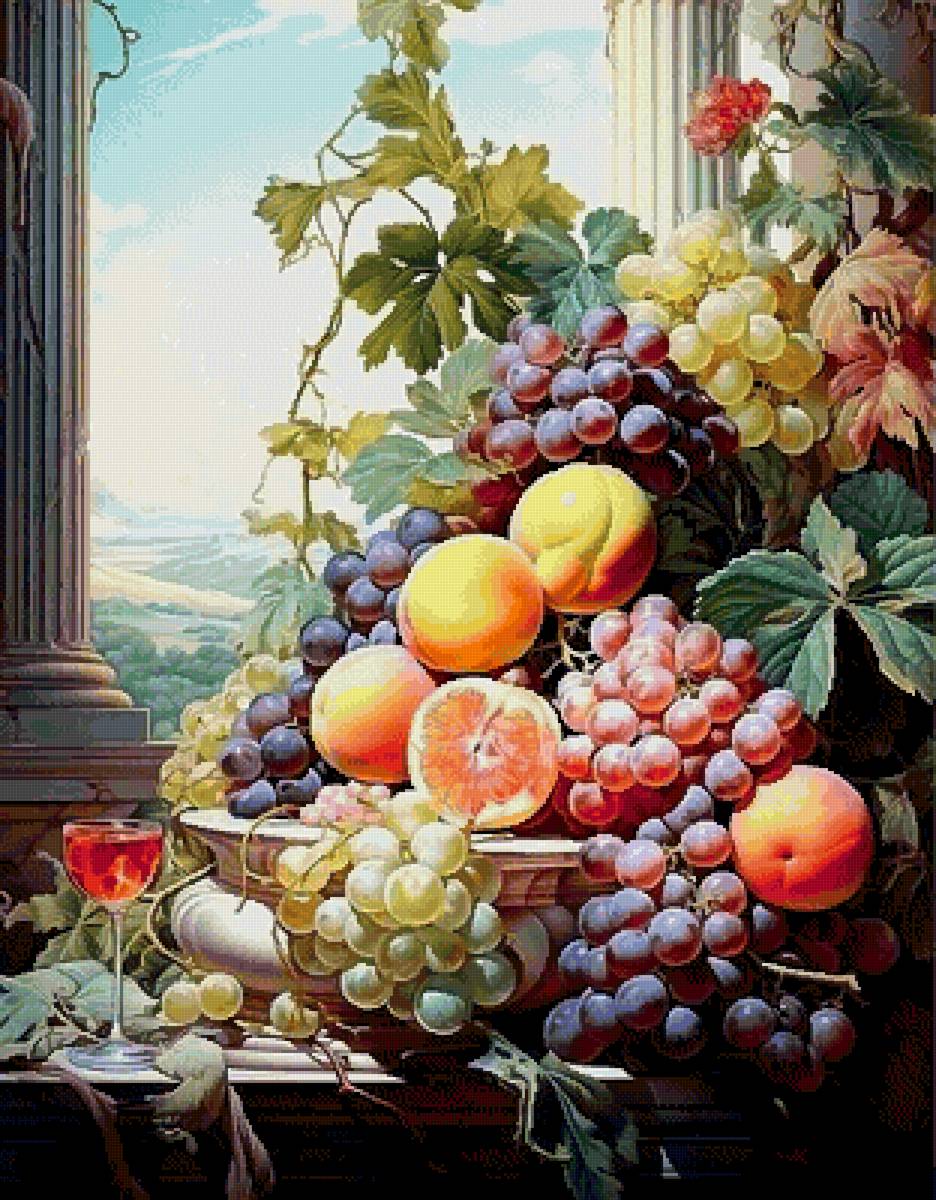 №2859900 - виноград, натюрморт - предпросмотр