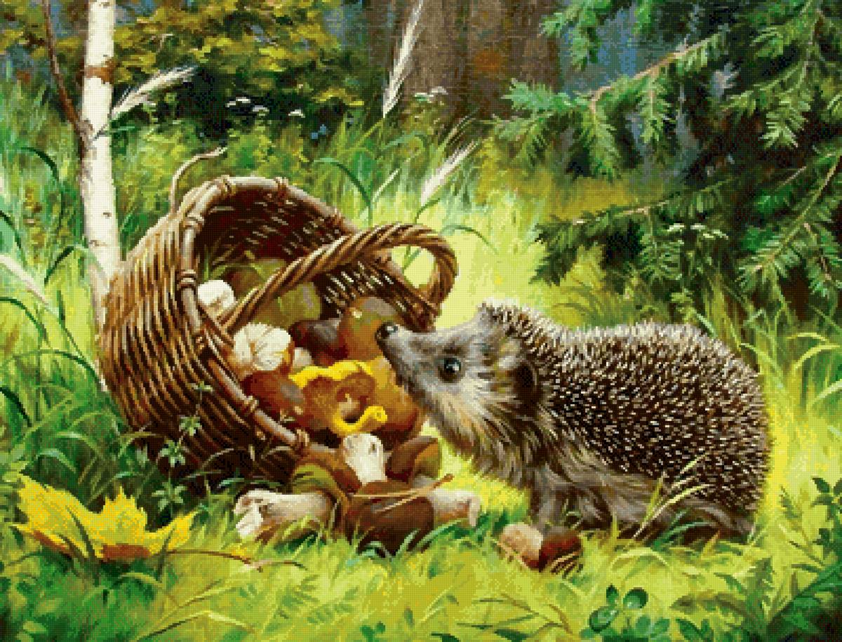 Находка - ежик - предпросмотр