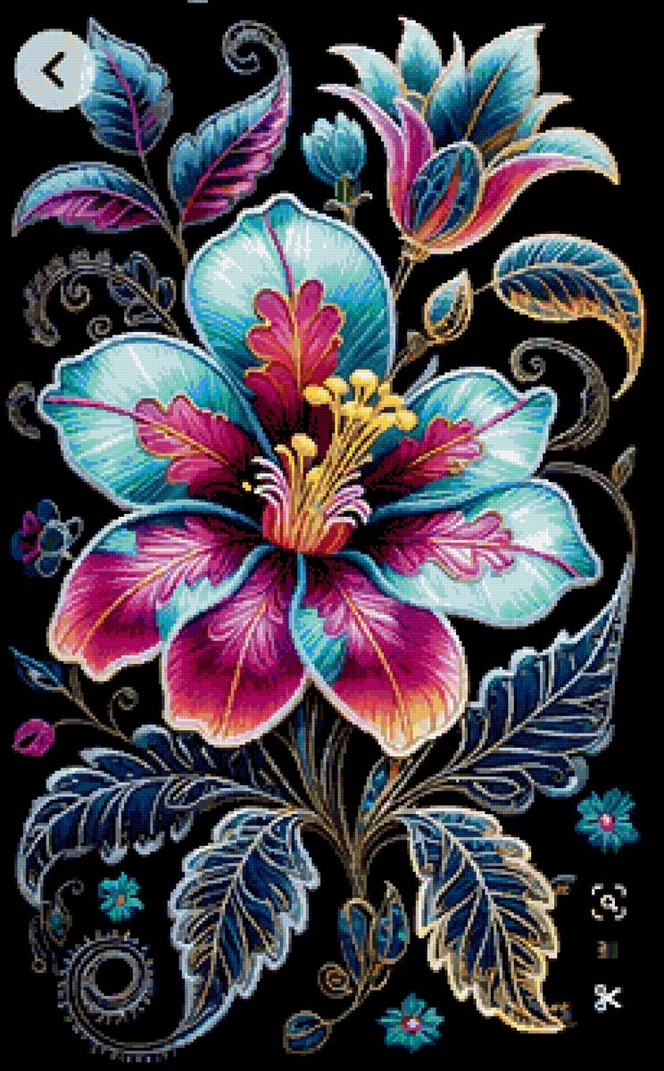 Подушка - цветок - предпросмотр