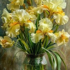 Схема вышивки «Ирисы»