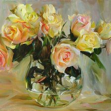 Схема вышивки «Розы. Айдемир Саидов»