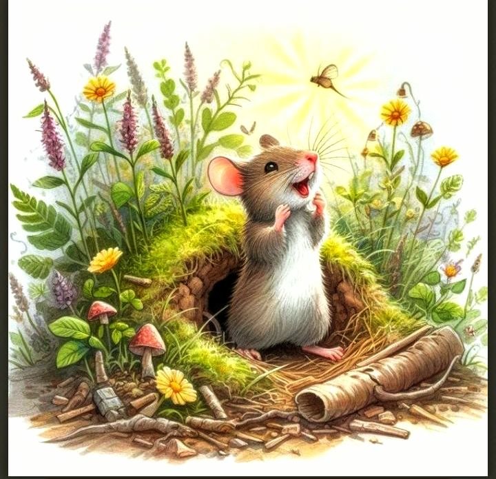 Природа - мышь - оригинал