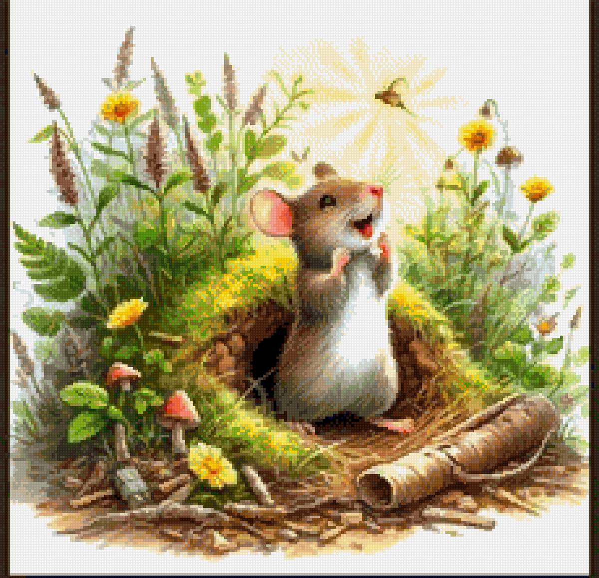 Природа - мышь - предпросмотр