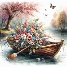 Схема вышивки «paisajes»