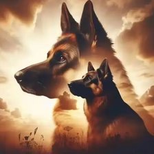 Схема вышивки «Овчарка»