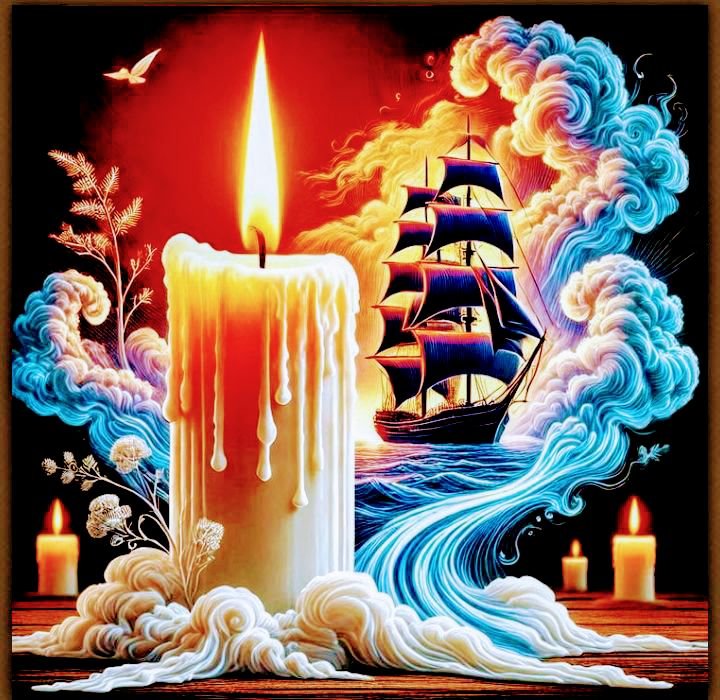 Свеча - мечты - оригинал