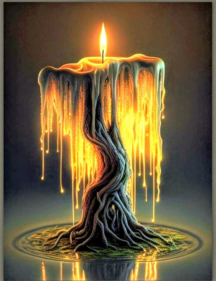 Свет - свеча - оригинал