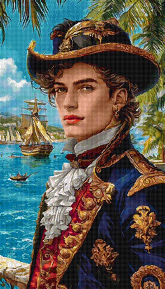 Фантазёр - капитан, пират, море - предпросмотр