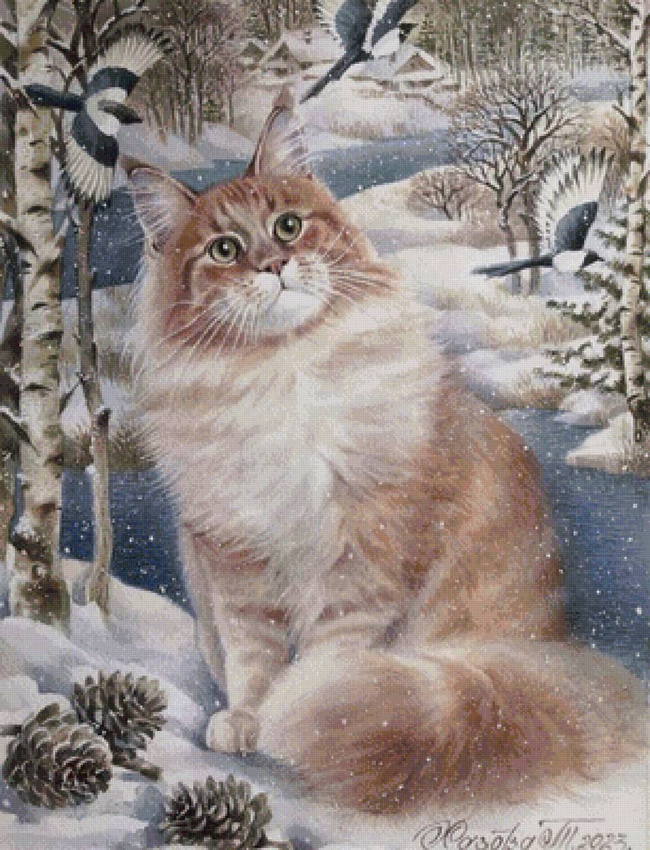 Рыжик. Татьяна Хазова - русские художники - предпросмотр