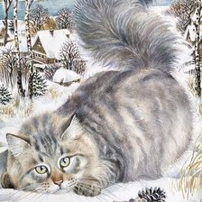 Схема вышивки «Дымок. Татьяна Хазова»